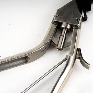 Portaagujas Laparoscópico Manual de Acero Inoxidable de Alta Calidad, Instrumentos Quirúrgicos Reutilizables, Certificación CE Clase I, Servicio OEM - Product Image 2
