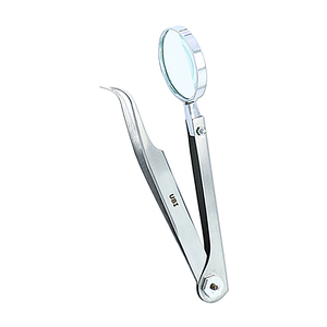 Pinzas de Precisión UBI de 13 cm, Acero con Alto Contenido de Carbono, Duraderas, con Punta Fina, Herramienta Técnica para Extensiones de Pestañas y Joyería - Product Image 3