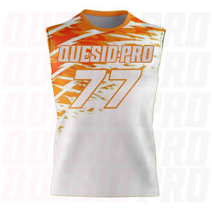 Uniformes de football américain 7 contre 7 en sublimation, respirants, à séchage rapide, antibactériens, sans manches, ensemble d'entraînement 7 contre 7, vêtements de sport - Product Image 4