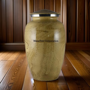 โกศโลหะคลาสสิกสำหรับใส่เถ้ากระดูกโกศสำหรับมนุษย์ภาชนะใส่เถ้ากระดูก - Product Image 3