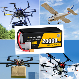 Wholesale OEM XT90 Plug VANT 350wh/kg 44.4V 12S <strong>20000mAh</strong> 10C UAV FPV Lithium Polymer Semi Solid State RC <strong>Lipo</strong> Drone <strong>Battery</strong> - Product Image 5