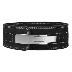 Haute qualité personnalisable en cuir de vachette Powerlifting levier ceintures Logo boucle usine taille soutien pour Gym Fitness entraînement - Product Image 3