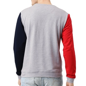 เสื้อกันหนาวแขนยาวสำหรับผู้ชาย, สินค้ามาใหม่เสื้อสเวตเชิ้ตสไตล์สตรีทแวร์สีล้วนสำหรับฤดูหนาว - Product Image 2