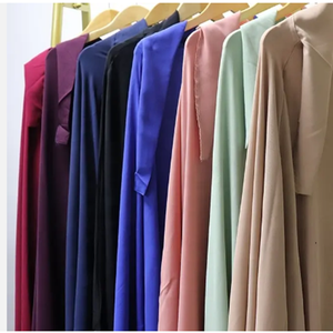 Nouvelle abaya pour femmes personnalisée vêtements islamiques hijab vente en gros Burqa abayas de luxe monocouche dubai - Product Image 4