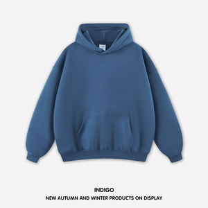 Các Nhà Sản Xuất Nặng Nề Unisex Tracksuits Thời Trang Dạo Phố Quá Khổ Trống Hoodies Người Đàn Ông Của Hoodies & Áo Bộ Trống Tùy Chỉnh Hoddie - Product Image 3