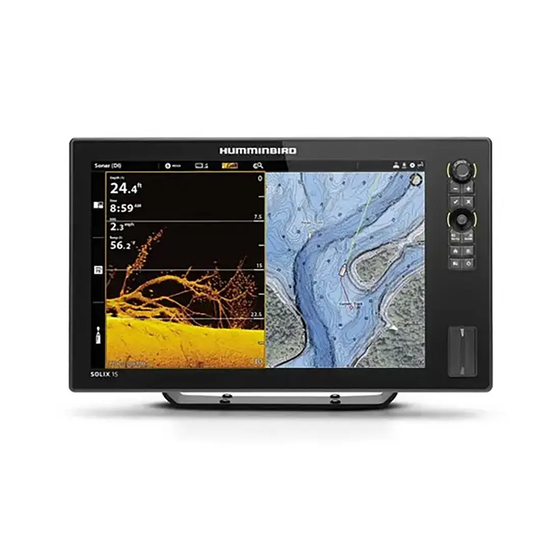 Cıvıltı ile HumminBird SOLIX helis 15 G2 balık bulucu