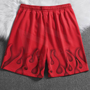 Vente chaude Plaine Hommes Shorts De Plage Pur Coton/Polyester Shorts Pour Hommes Respirant Et Durable Hommes Shorts - Product Image 2