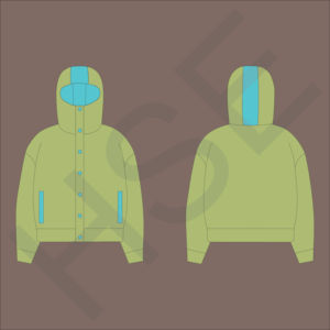 Sweat à capuche zippé pour homme, demi-zip, sweat à capuche zippé, veste décontractée à capuche, fermeture éclair et poche, coupe-vent, chaud - Product Image 4