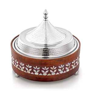 Cacerola Metálica Aislada 2026 con Interior de Grado Alimenticio, Ideal para Bodas, Fiestas y Reuniones Familiares, para Servir Platos Calientes y Frescos - Product Image 1