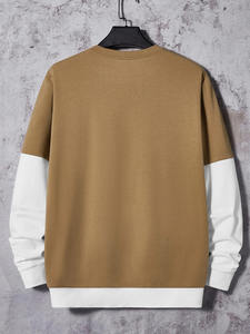 เสื้อสเวตเชิ้ตผู้ชายสำหรับฤดูหนาว สไตล์สตรีทแวร์ คอกลม พิมพ์ลายดิจิทัล รับทำโลโก้ ขายส่ง คุณภาพสูง ผลิตจากโพลีเอสเตอร์/คอตตอน - Product Image 6