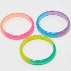 High Quality Handcrafted Indian Customized Color Resin <b>Bangle</b> <b>Fine</b> Jewelry Bracelets Charm <b>Bangles</b> Simple Style Jewelry Resin - Product Image 4