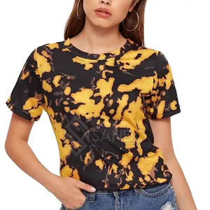 เสื้อยืดผู้หญิงผ้าฝ้ายคุณภาพสูง สไตล์ลำลอง พิมพ์ลายแบบซับลิเมชั่น ทรงปกติ แขนสั้น สำหรับฤดูร้อน-ราคาประหยัด! - Product Image 1