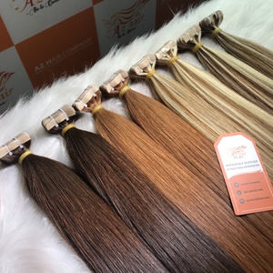 Qualité supérieure 100% pur brut non transformé vierge Remy Extensions de cheveux longue durée cuticule aligné bande cheveux non transformés - Product Image 3