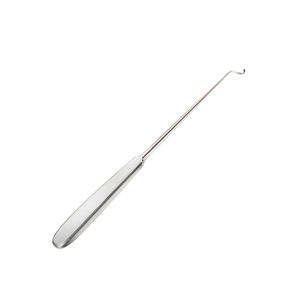 Aguja de ligadura Deschamps médica profesional afilada para mano izquierda Acero inoxidable 20 cm instrumentos quirúrgicos - Product Image 1