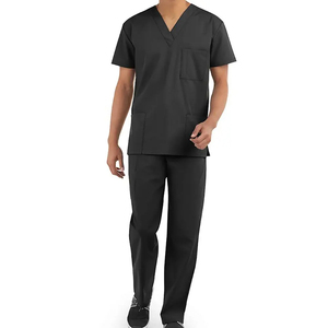 Uniforme Médico Personalizado para Mujer, con Logotipo, Tejido de Punto, OEM, Parte Superior de Manga Corta, Pantalones Deportivos y Uniforme de Enfermera, BY BS 2026 - Product Image 3