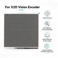 Plaque d'encodeur de vision pour imprimante 3D Bambu Lab X2D, carte de calibrage de mouvement haute précision, accessoire de remplacement