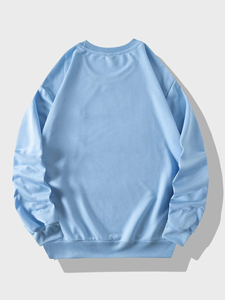 Sudadera con capucha de mezcla de algodón 100% estilo informal bordado para hombres para invierno - Product Image 2