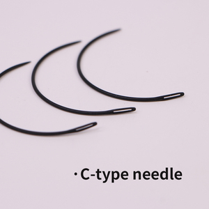 TEEJAY / Kit d'outils pour extensions de cheveux noir, personnalisable avec votre marque, pour salon, pinces en acier inoxydable, extensions de perruques OEM - Product Image 5