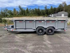 Remorque à benne basculante pas chère 7 x 20 Remorque à benne basculante Matériel agricole à vendre - Product Image 4