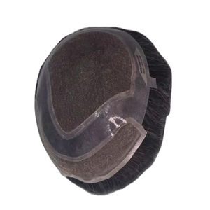 Toupee para Hombre Taz Hair, Peluca de Cabello Humano 100%, Densidad Cruda 60%-150%, Cabello Indio Remy, Resistente al Agua, Ondulado - Product Image 3