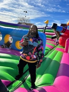 Directo industria venta al por mayor 3D bordado personalizado cosido Graffiti patrón neón verde-blanco 3D deportes pulóver Sudadera con capucha - Product Image 3