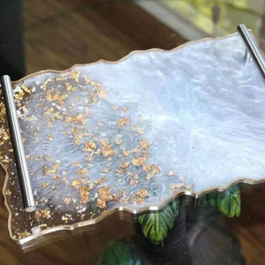 Resin Decorative <b>Tray</b> in Multiple Colors Rectangle Home Decor Resin <b>Tray</b> High Quality - Product Image 1