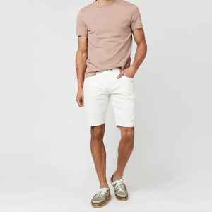 High Quality White Color Customized <b>Knee</b> <b>Length</b> Man Denim Jeans 2025 Summer Vintage Jorts <b>Men's</b> Baggy Jeans <b>Shorts</b> for <b>Men</b> v - Product Image 1