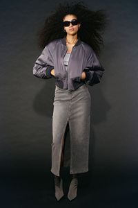 Chaqueta bomber de mujer a la última moda a precio de mayorista, tela cómoda, ropa para exteriores, chaqueta bomber con cremallera para mujer. - Product Image 3