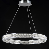 Meilleure vente lustre de décoration de chambre nordique led k9 lustre de luxe lampe suspendue en cristal lampes suspendues pour la maison