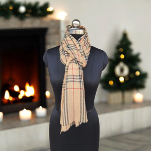 Modern Luxury Plaid Cashmere Pashmina Shawl Soft Winter <b>Wrap</b> Fashion <b>Scarf</b> for Women Party Wear Accessory Wholesale - Product Image 6