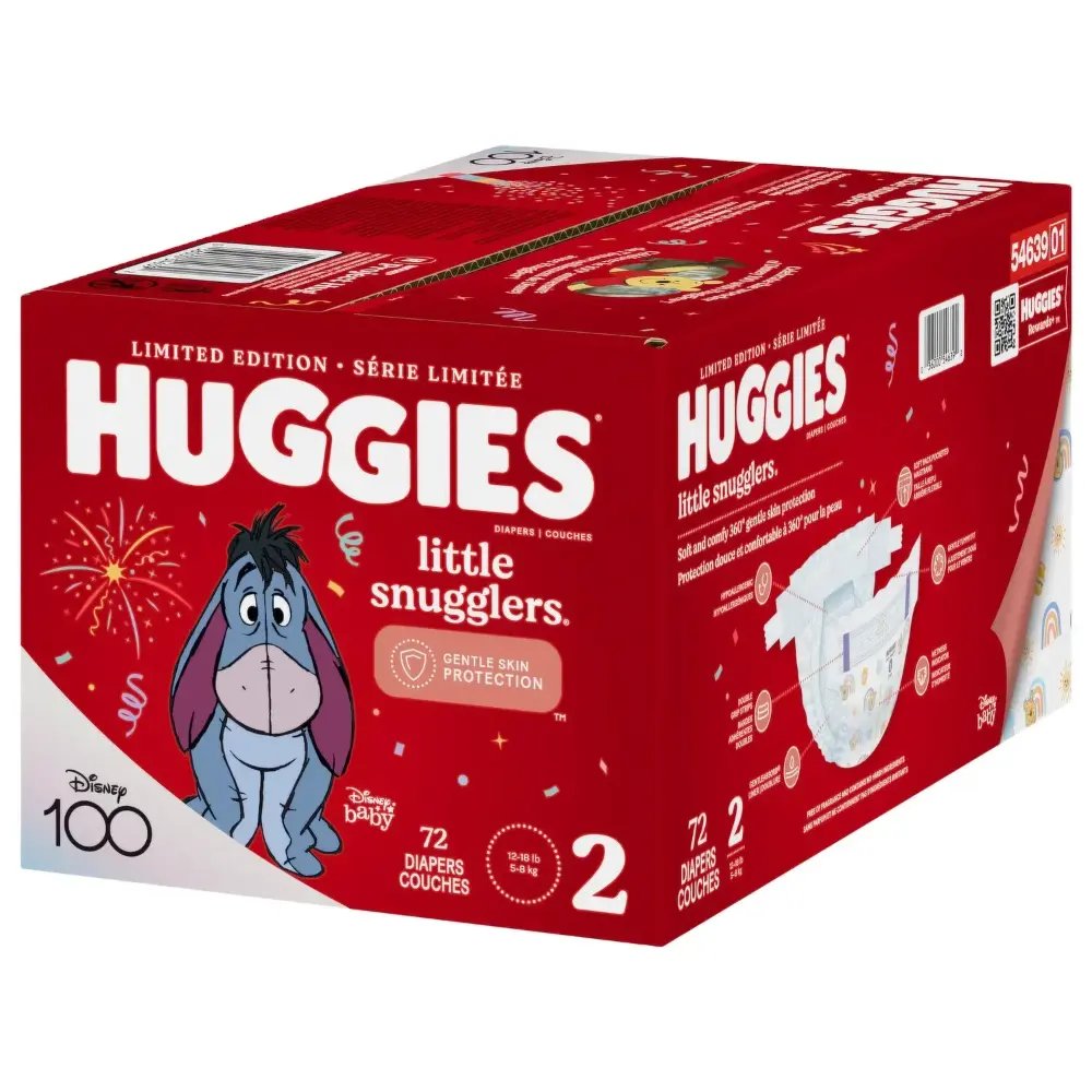Diaper Bag Huggies Little Snugglers Baby Diapers, Size Newborn