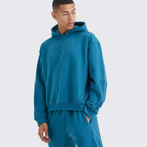 Conjuntos Deportivos de Invierno para Hombre, Ropa Deportiva Personalizada de 2 Piezas, Sudaderas con Capucha para Correr, Gimnasio, 100% Algodón, Transpirable, de Secado Rápido - Product Image 6