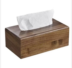 Wooden <b>Tissue</b> <b>Box</b> Acacia Napkin <b>Holder</b> Handmade Paper Wooden <b>Tissue</b> <b>Box</b> for Table Decorations at Low Price - Product Image 3