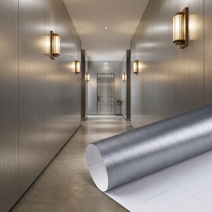 Film architectural pour intérieur DIONT SURFACE. Fabriqué en Corée. PVC décoratif auto-adhésif. Pour les murs, les portes, les meubles et plus encore. DME004 - Product Image 1