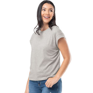 Hauts courts personnalisés pour femmes T-shirts respirants Offre Spéciale Summer Gym Casual Wear avec manches courtes - Product Image 5