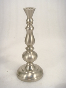 <b>Silver</b> Metal Taper Candle Holder for Home Decor - Product Image 6