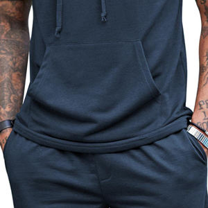 Customized Print Letter Logo 480 GSM 100% Cotton Baggy Fleece Oversized Hoodie Jogger Set Men's <b>2</b>-Piece Sweatsuits Winter - Product Image 2