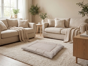 ที่นอนสุนัข สีเบจ หมายเลข 2 (90*60) - Product Image 3