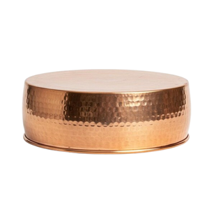 Cuenco de cobre auténtico de alta gama para manicura y pedicura de 16,5 "| Equipo de salón de spa perfecto - Product Image 3