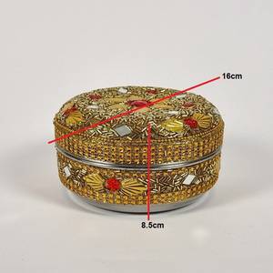 Récipient à épices, boîte à bijoux, porte-épices, décoration de la maison, récipient en bois, récipient à épices en bois - Product Image 4