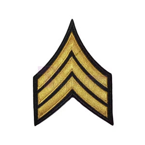 Bán buôn Chevron nhà máy đồng phục thêu xếp hạng Chevron tùy chỉnh thêu chevrons 2025 phong cách - Product Image 4