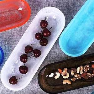 Bol à ramen contemporain, bols de service en résine faits à la main, vaisselle décorative polie pour une cuisine écologique d'origine indienne - Product Image 3