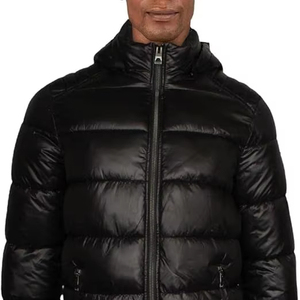 Long à capuche hiver hommes doudounes matelassé épais manteau léger en plein air chaud mode vêtements d'extérieur - Product Image 1