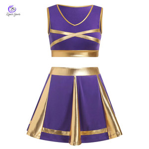 Dernière conception d'uniforme de pom-pom girl fabriqué en usine Design personnalisé uniforme de pom-pom girl à forte valeur ajoutée - Product Image 1