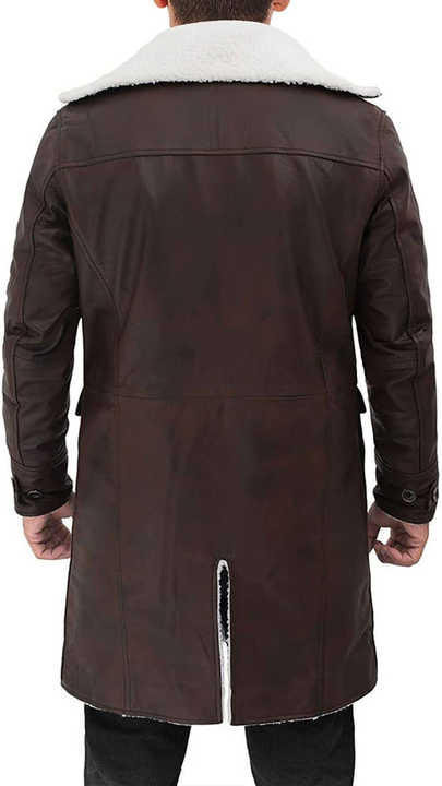 OEM Men's Stylish Warm Winter Jacket Casual Faux Fur Hooded Long Windbreaker Cotton Shearling Leather Coat Denim Overcoat