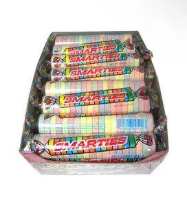 Diverse Smaken Smarties Hard Candy, Originele 15 Tabletbroodjes, Individueel Verpakte Bulkleverancier (Half Pond)