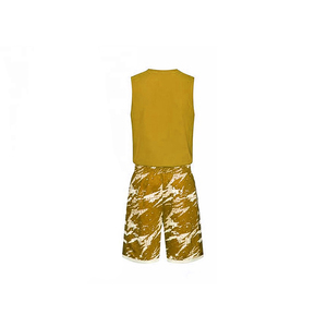 ชุดกีฬา cosh ชุดบาสเก็ตบอลกางเกงขาสั้นระบายอากาศขนาดพิเศษพิมพ์ลาย - Product Image 3