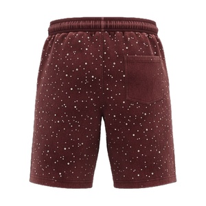 Pantalones cortos informales de invierno para hombre de alta calidad Diseño de cintura media Lavado ácido Secado rápido Ecológico 100% Algodón Moda personalizada Transpirable - Product Image 2