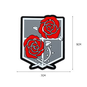 Patchs en feutre et caoutchouc personnalisés avec boucle auto-agrippante, ronds, doux, en PVC 3D, en forme de cœur, de rectangle, de fleur, en relief, marque T&K, PK pour chapeaux - Product Image 3