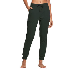 Pantalons de jogging pour femmes en coton mélangé, respirant, doux et à séchage rapide, tendance et élégant pour un usage quotidien, personnalisables en gros - Product Image 3
